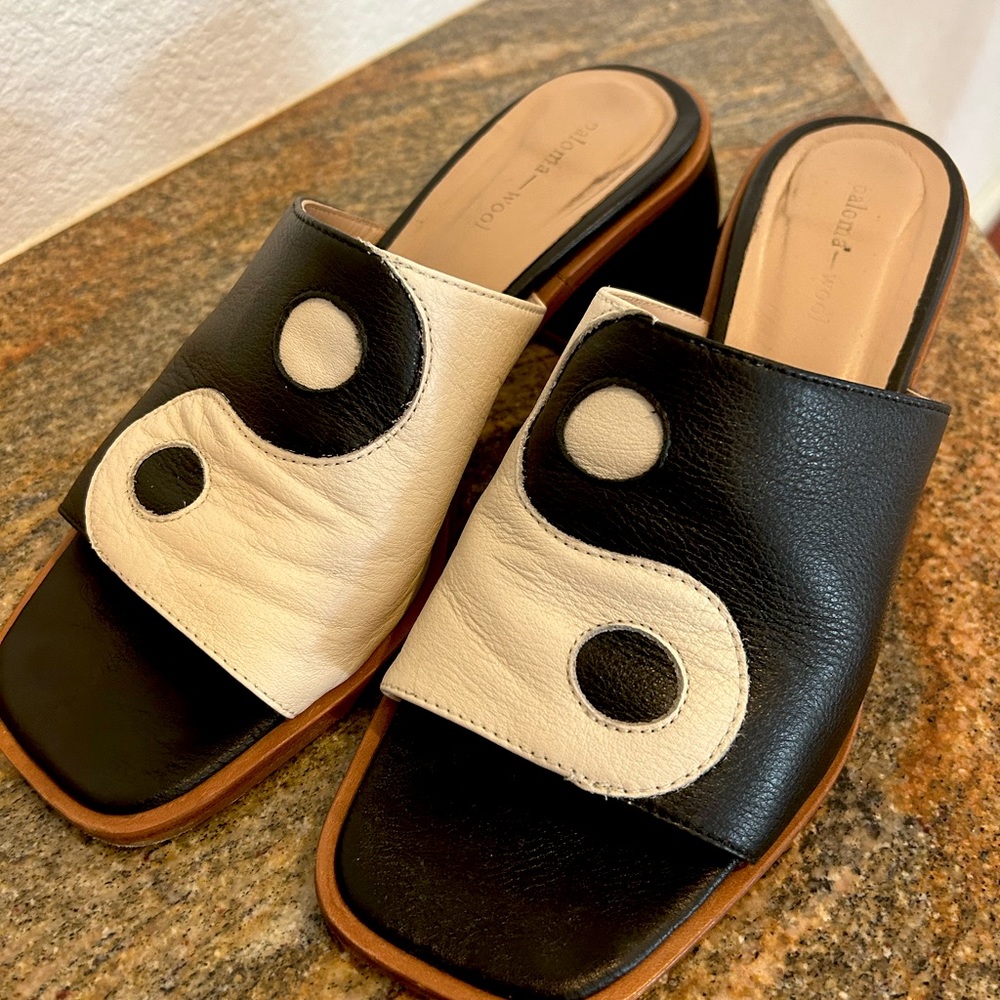 Paloma Wool Balance Ying-Yang block heel size 39